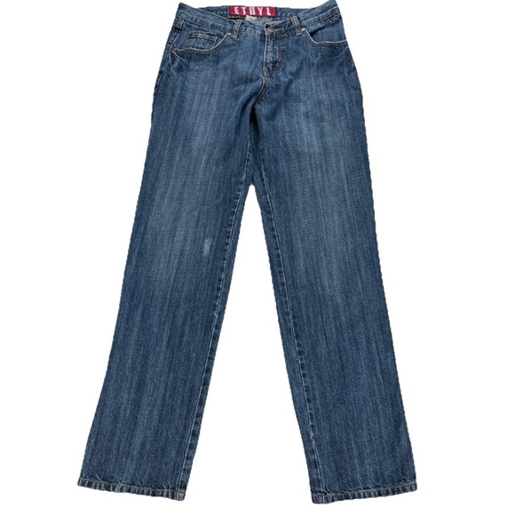 Vintage Ethyl Jeans - Size 30/31 Med Wash Women’s EUC Grunge Y2K - Picture 1 of 7
